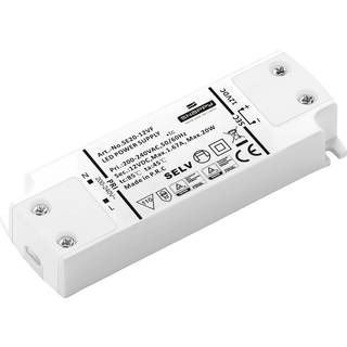 Snappy 20W strømforsyning - 12V DC, 1.67A, IP20 indendørs