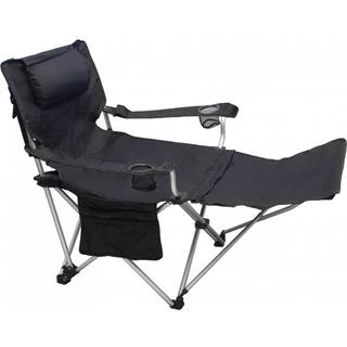 Basic Nature - Travelchair Luxus - Campingstål grå