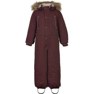 Mikk-Line - Twill Nylon Junior Suit Flyverdragt - Decadent Chocolate - 122