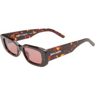 PALM ANGELS Unisex PERI003 Giorgina 6428 Dark havana Solbriller Acetat Havana Rød Firkantet Normal