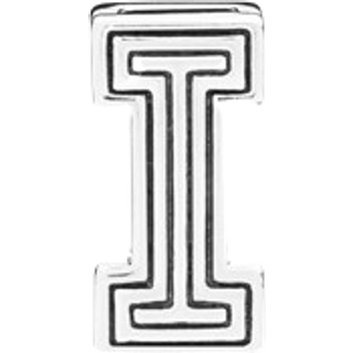 Pandora Charm - Buchstabe I - 798205 - silber