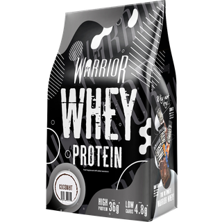 1 kg Warrior 100 % valleproteinpulver Muscle Mass Gainer Nutrition Shake Coconut