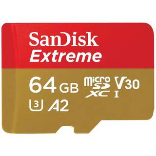 SanDisk Extreme MicroSD/SD - 170MB/s - 64GB