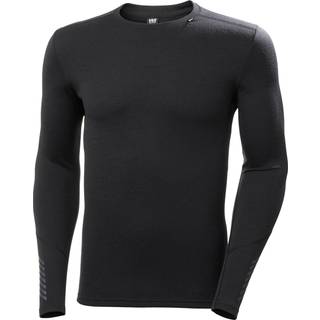 Helly Hansen Men's LIFA® Merino Midweight Crew Base Layer S BLACK