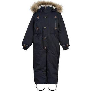 Mikk-Line - Twill Nylon Baby Flyverdragt - Dark Navy - 98