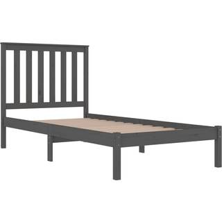 Sengeramme Massivt Fyrretræ - Naturfarvet / 100 x 200 cm