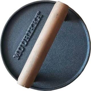 Muurikka grillpresser, rund, støbejern, Ø18 cm