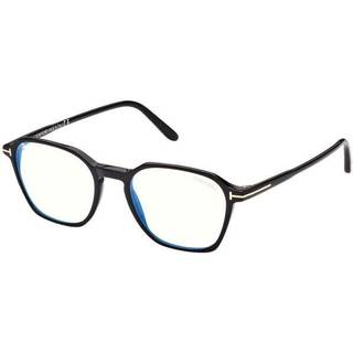 Tom Ford FT5804-B Blue-Light Block 055 50 Briller Mænd Tortoiseshell - Colorful Tortoise - 50mm