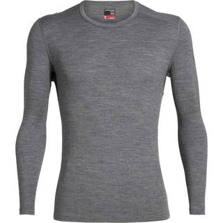 Icebreaker 260 Tech L/S Crewe Merino undertøj Herrer størrelse XL farve grå