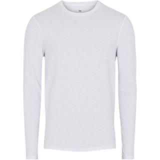 Langærmet bambus t-shirt til mænd, JBS of Denmark, hvid, str. small