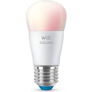 WiZ smartlampe, E27, opalglas, RGBW - alle farver og nuancer af hvidt lys, Wi-Fi, 470 lm