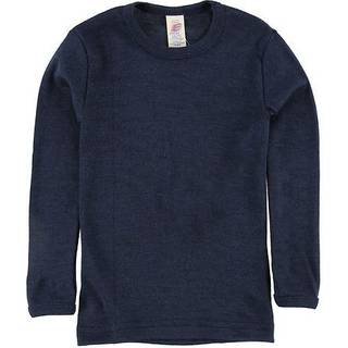 Engel Kinder Unterhemd L/S Merino undertøj Børn størrelse 104 farve blå