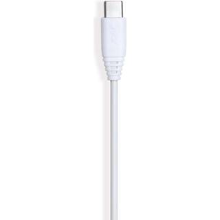 Gear Ladekabel USB-A-USB-C 2.0 0,3m Rundt Kabel Hvid