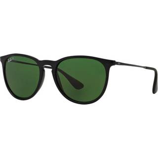 Ray - Ban Kvinde RB4171F ERIKA 601/2P Solbriller Nylon Sort G15 Pantos Polariseret