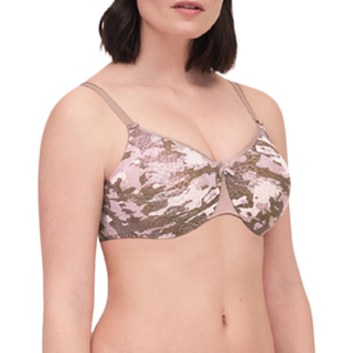 Chantelle C Magnifique Underwired Bra - Brown pattern - F 70