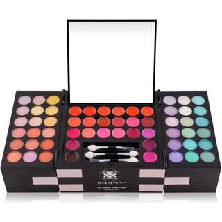 Shany alt om det ansigts makeup -kit - alt sammen i en nybegynder makeup s?t - ?jenskygger l?befarver ansigt makeup kosmetik applikatorer & mere.