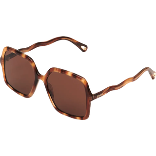 Chloé CH0086S 002 58 Solbriller Kvinder Tortoiseshell - Shiny Tortoiseshell - 58mm
