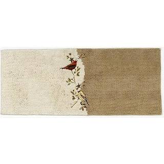 Avanti Senget?j - Badem?tte Bl?dt og absorberende bomuldst?ppe Naturinspireret badev?relsesindretning (Gilded Birds Collection 24"" x 60"""")