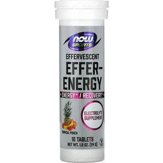 NOW Foods – Effer-Energy Brusetabletter, Tropical Punch 10 stk