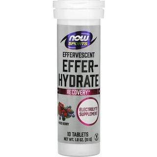 NOW Foods – Effer-Hydrate Effervescent Mixed Berry 10 brusetabletter