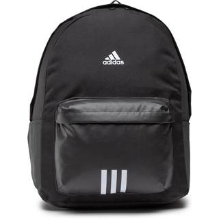 Classic Badge of Sport 3-Stripes rygsæk - Black / White - 1 størrelse