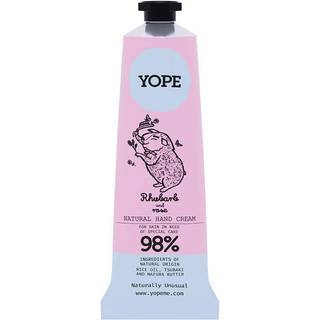 Yope Hand Cream Rhubarb And Rose 50ml