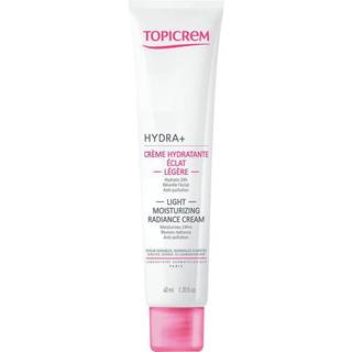 Topicrem Hydra+ Light Radiance Cream Let fugtighedscreme Til normal og kombineret sensitiv hud 40 ml - 40 ml