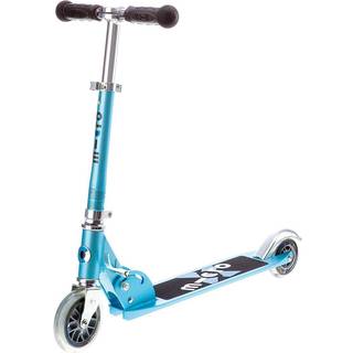 Micro Light Blue løbehjul med to hjul og justerbart styr - lyseblå