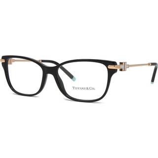 Tiffany Kvinde TF2207 8339 Optiske stel Acetat Sort Transparent Firkantet Normal