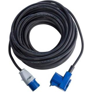 Campingkabel Han/hun M/Schoku Udtag IP44 25 Mtr