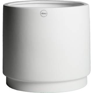DBKD Solid krukke white Stor Ø24 cm