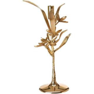 Polspotten Bergamot Candle Holder 31 Cm Gold - Fyrfadsstager Metal Guld - 375-225-061