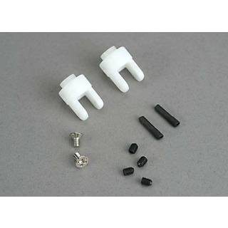 Traxxas 4628 Differential Output Yokes White (2)