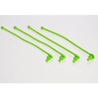 Traxxas 5753 Body clip retainer, green (4)