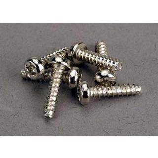 Traxxas 2676 Screws, 3x12mm roundhead self-tapping (6)