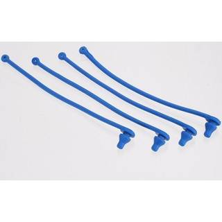 Traxxas 5751 Body clip retainer, blue (4)