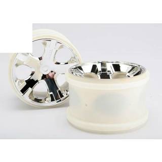 Traxxas 3772 Wheels All-Star 2.8" Chrome (2)
