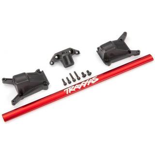 Traxxas 6730R - Chassis Brace Kit Alu Red