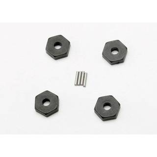 Traxxas 7154 Wheel hubs, hex set (4)