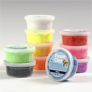 Foam Clay®, ass. farver, 10x12 ds./ 1 pk.