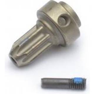 Traxxas 6888X Drive hub, front, hardened ste