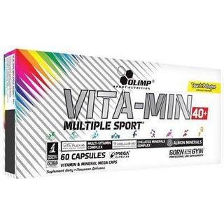 Olimp Nutrition - Vita-Min Multiple Sport 40+ - 60 kapsler