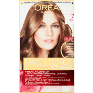 L’Oréal Paris Excellence Creme Hårfarve Skygge 7 Blond 1 stk. - 1 stk.