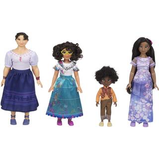 Disney Princess Encanto Madrigal 4-pak dukker - Mirabel, Isabela, Luisa og Antonio