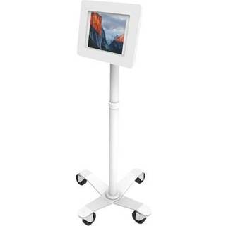 Compulocks Rolling VESA Medical Floor Stand With Universal Tablet Holder White