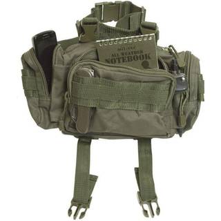 Mil-tec Bæltetaske med MOLLE - Oliven