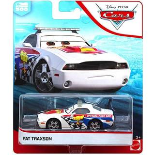 Disney Cars Toys Toys Toys Pat Traxson Die-Cast Vehicle Miniature Collectible Racecar Automobile Toys Baseret på biler Legetøj Film til børn i al