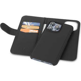 SiGN Tegnebogetui 2-in-1 for iPhone 14 Pro Max - Sort