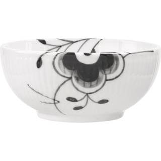 Royal Copenhagen - Black Fluted Mega Skål 24 cl - Serveringsskåle - Karen Kjældgård-Larsen - Porcelæn