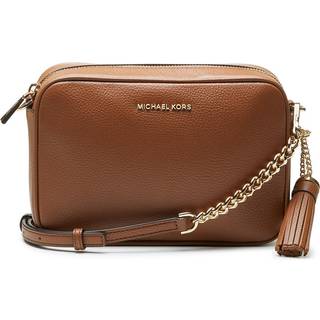 Michael Kors Jet Set Crossover taske brun